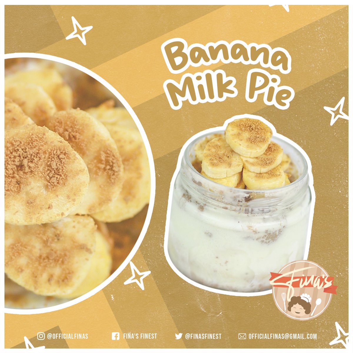 The texture contrast between the Graham base and the creamy banana filling makes this flavor a real treat to the tongue. 😋 Try our aice cream cakes in hars now! 🍌🍦🥮❄️ #bringbackhaFINAS 

Also available:
S’mores
Mango Cheesecake
Avocado Cheesecake