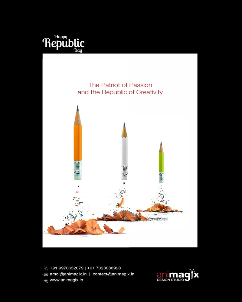 AnimagixStudio's tweet image. May the tricolour guard the sky for infinity. May our hearts be filled  with togetherness and integrity.  Long live the Republic that shines as our identity. Animagix Design Studio wishes everyone a Happy Republic Day. 
 #republicDay2022 #26january2022 #republicdayparade