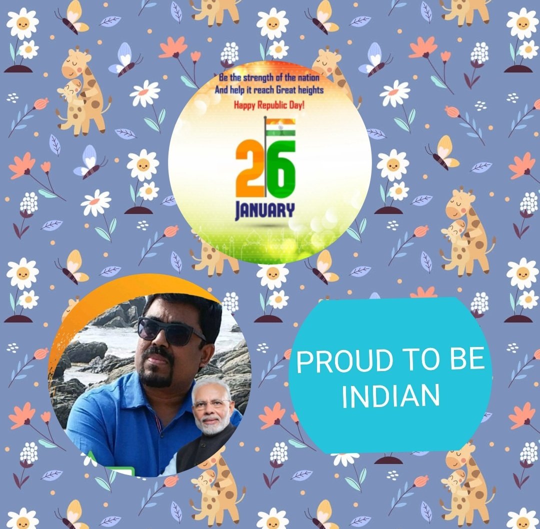 R_SEKAR_IRS_Rtd's tweet photo. #RepublicDay
India celebrates 73rd Republic Day.
#ProudToBeIndian https://t.co/hqTQedW7I1