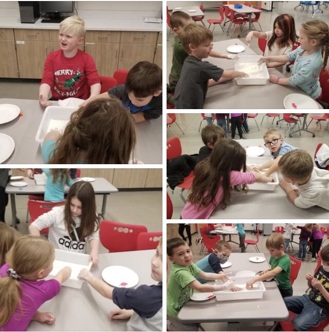 brooklyn_stem's tweet photo. When your teacher accidentally uses corn starch instead of baking soda for the Dino eggs π€¦ββοΈ π oops oh well. It was fun at least! π #handsonlearning #learninginnewways @ArtesiansUnited @brooklyn_stem @MSDMartinsville https://t.co/F8eIQksVid