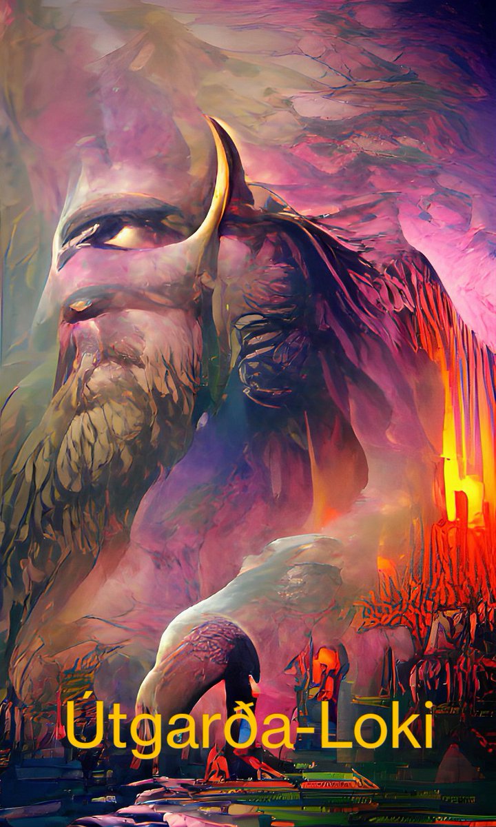 vedanji's tweet photo. @dirtyducktoken Útgarða-Loki

The most underestimated character but the most cunning and powerful. #Thor and #Loki visit #Útgarð to meet #ÚtgarðaLoki. 

One of the most amazing stories I have ever heard and it both made me laugh and wiser.

I am going to release. I don't know how.

#NFTCommumity https://t.co/lMmCgDKKSw