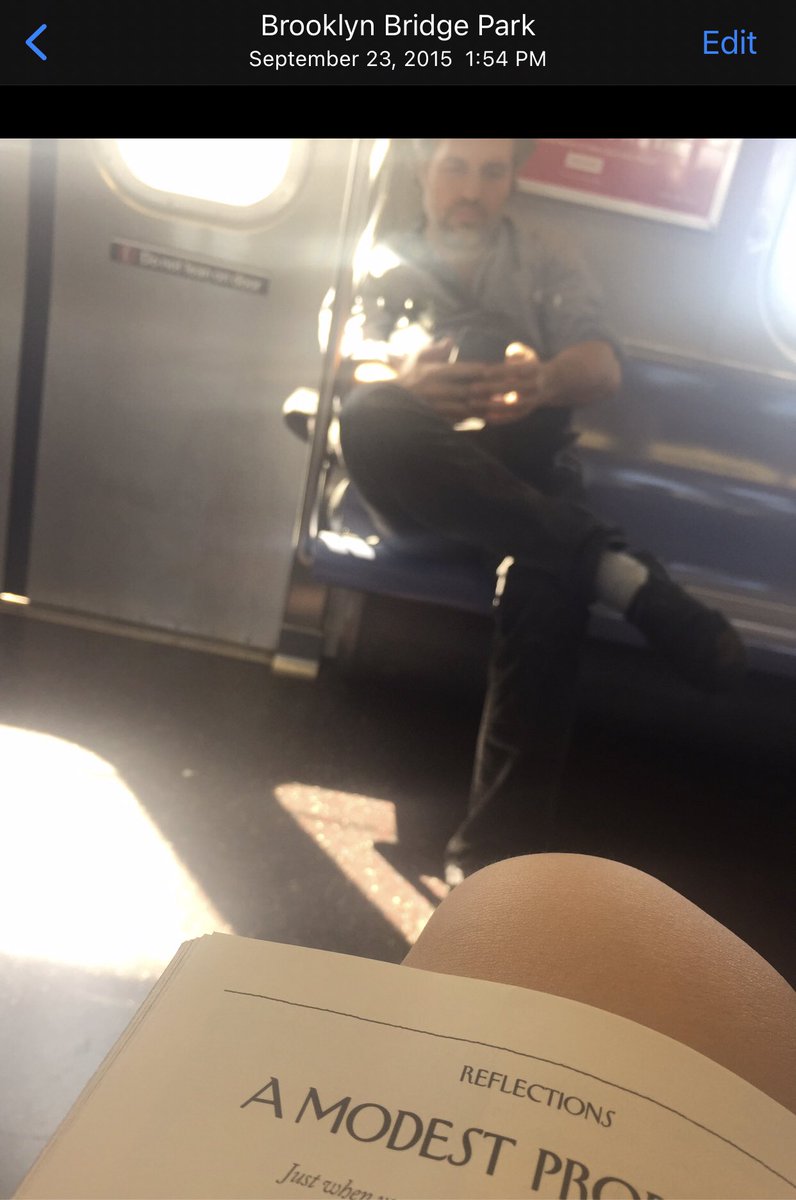 Isabelvsandoval's tweet photo. I took a pic of Mark Ruffalo on the subway while he was taking pics of my 👠👠…which he then posted on Insta https://t.co/alaKKq1p5U