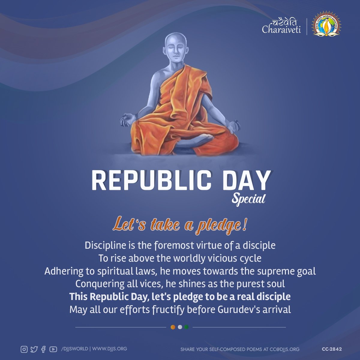 Umeshanand159's tweet photo. Our #Republic is an integrated expression of our lofty democratic values and unwavering allegiance to the Constitution of India and our unity in diversity.Let us resolve to build '#EkBharat- #Shreshtha #Bharat-Self-reliant #India'.
#RepublicDayIndia
Jai Hind! https://t.co/nmK00dTWp8