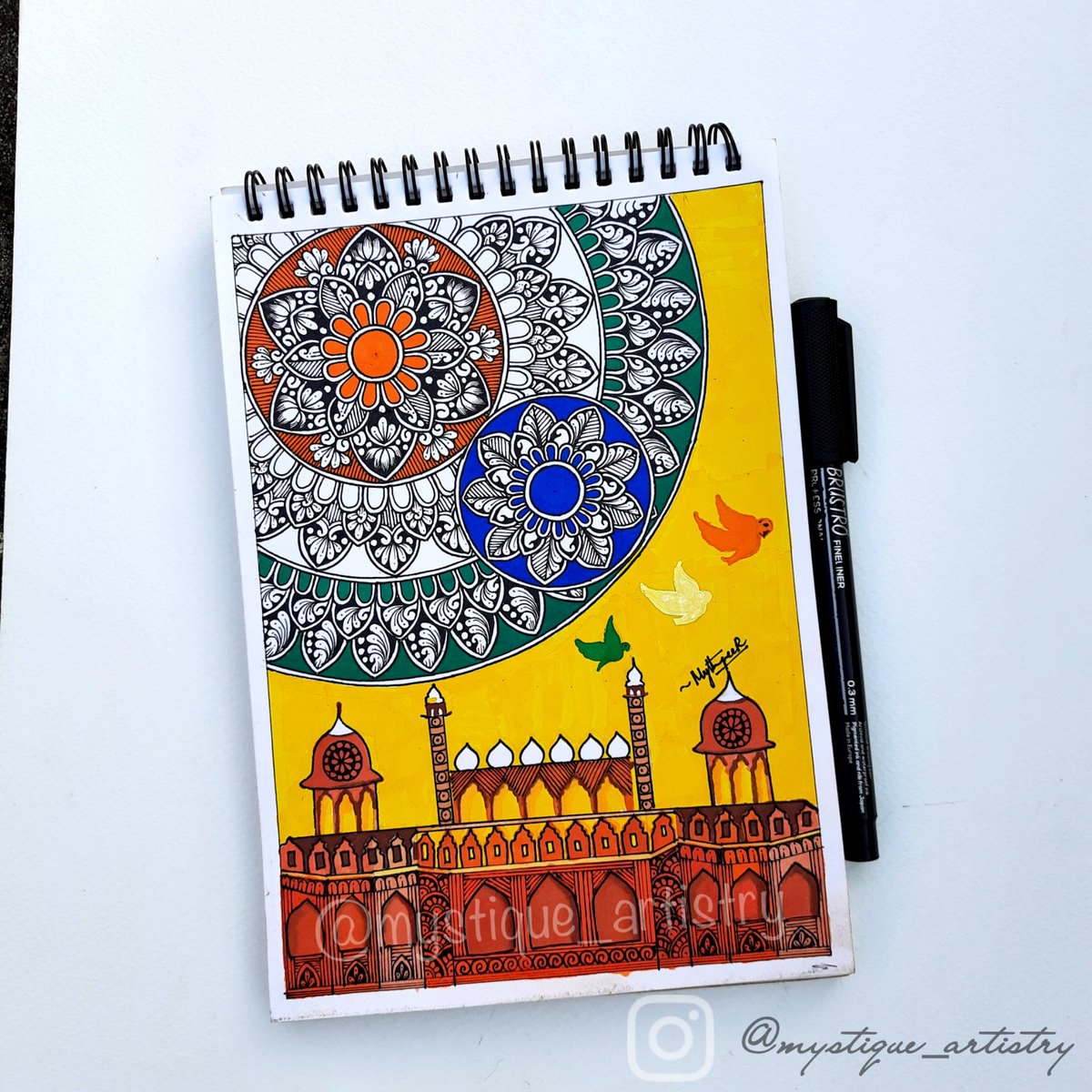 Mystique_Artist's tweet photo. Happy Republic Day 🇮🇳 
.
.
#mystique_artistry #mystiqueartistry #mythusketch #happyrepublicday2022 #RepublicDayIndia #RepublicDay2021 #गणतंत्रदिवस #Republicday #குடியரசுதினம் https://t.co/PIvciIpUiB