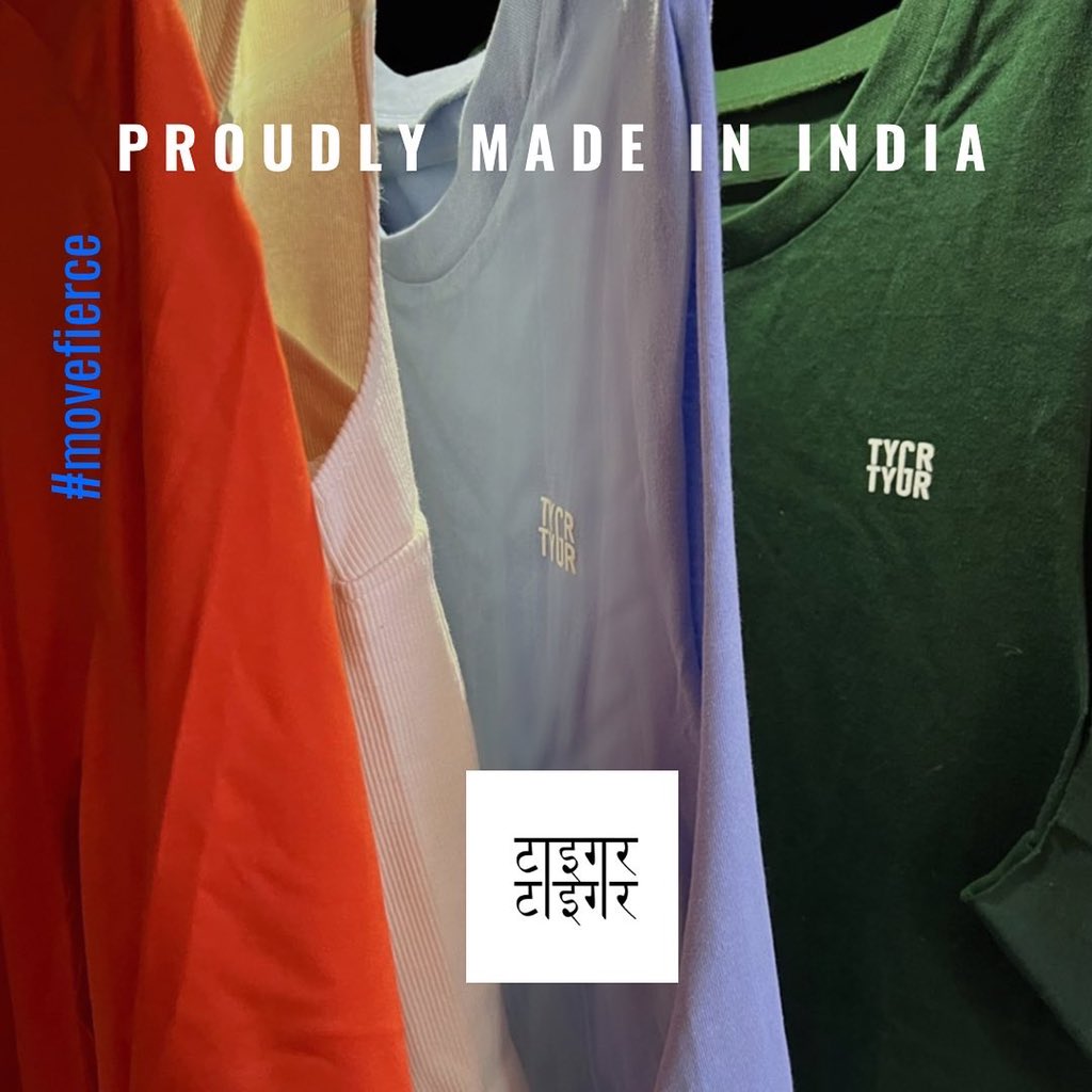 tygrtygrindia's tweet photo. Happy 73rd Republic Day folks! Our brand name literally has “tiger” in it. Twice. How much more cheesy can this get. Glad to be part of a country full of #fierce AF people. #HappyRepublicDay #MadeInIndia #VocalForLocal https://t.co/XQdW4eMs20
