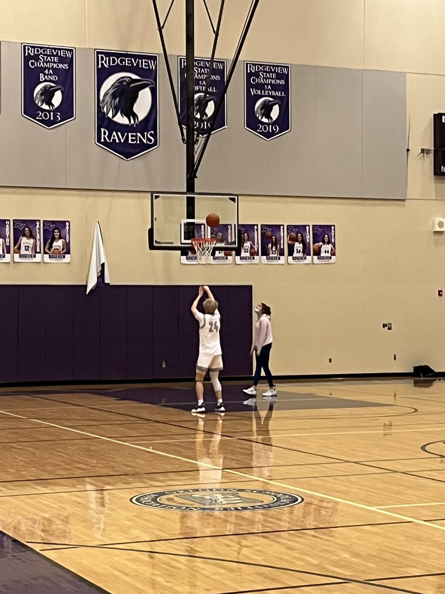 Earlier this season  <a href="/RidgeviewBaske1/">RidgeviewBasketball</a> coach Jake Miller pointed out <a href="/ryan_asplund/">Ryan Asplund</a> as one of the Ravens’ leaders who helped the program turn into a winning one. And it’s probably for moments like these. Half an hour after a tough loss, the senior is getting shots up. #opreps