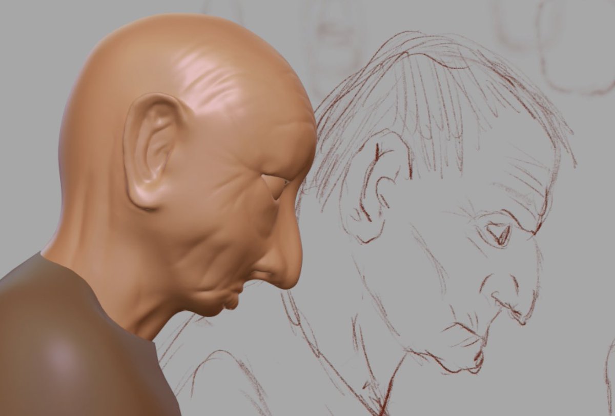 KenzoIsLost's tweet photo. Work in progress on the next piece.  I hope I can finish it by this weekend.  But, it’s done when it’s done. #SneakPeek 

➡️ https://t.co/n7hoihzZ1f https://t.co/DACGDFQmpL