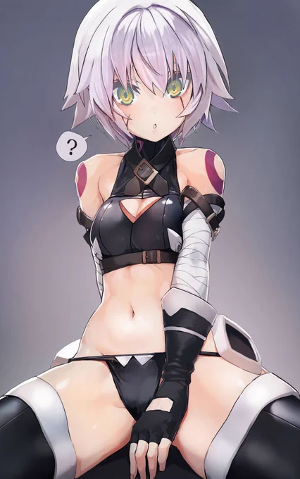 ジャックちゃんに馬乗りされたい。
って言う絵。 
