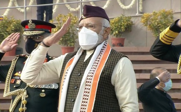 pushkardhami's tweet photo. आज 73वें गणतंत्र दिवस के अवसर पर माननीय प्रधानमंत्री श्री @narendramodi जी ने ब्रह्मकमल से सुसज्जित देवभूमि उत्तराखण्ड की टोपी धारण कर हमारे राज्य की संस्कृति एवं परम्परा को गौरवान्वित किया है। 

#RepublicDay https://t.co/9JDnZMHG7B