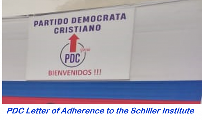 Christian Democratic Party of Peru’s Letter Of Adherence to the Schiller Institute
https://t.co/tFWpmsSZhJ https://t.co/ktlJWNx5Zq