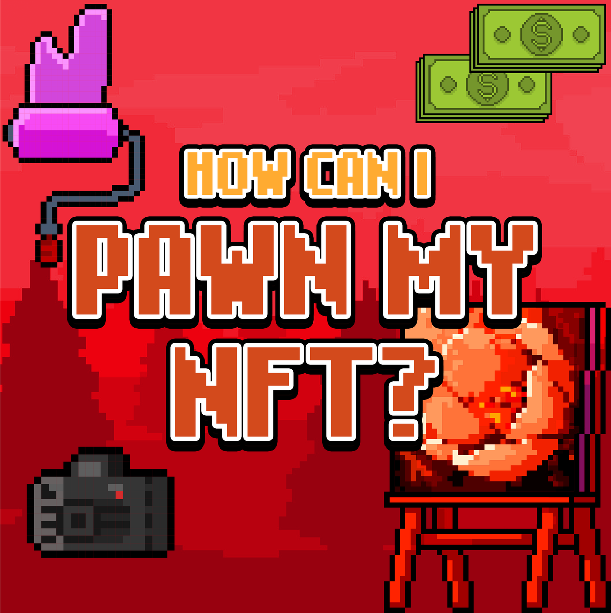 Borrow a #crypto loan by using your NFT as collateral! 

▶️ On hoard.market, click 'NFTs'.
▶️ Click ‘Deposit’ next to the #NFT you want to pawn.
▶️Follow your #Metamask wallet instructions.

👀 View your item in the List Collaterals tab!

#HoardExchange