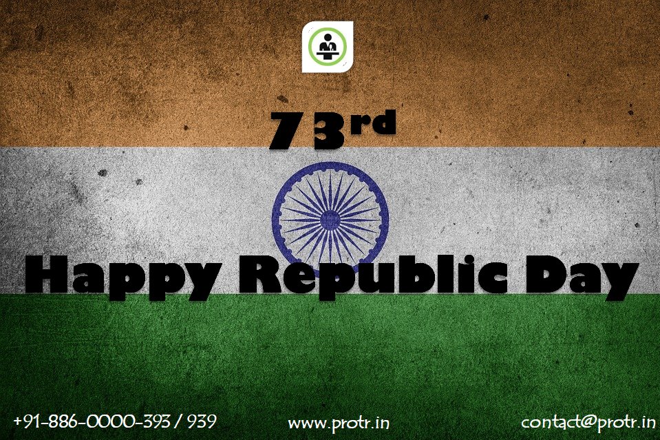 projecttrainers's tweet photo. Wishing you all a very happy #RepublicDay. https://t.co/UUlsZ9ECEJ