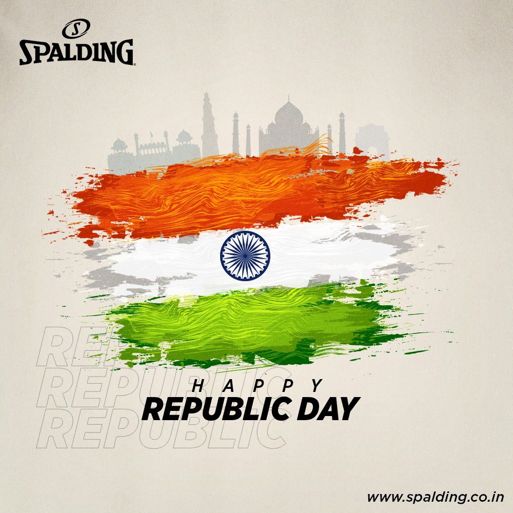 IndiaSpalding's tweet photo. Celebrating the joy and pride that comes in being Indian. Happy Republic Day!

#Spaldingndia #RepublicDay #HappyRepublicDay #freedom #winningspirit #nation #love #basketball #bball #SpaldingBall https://t.co/NYo7AJtC7F