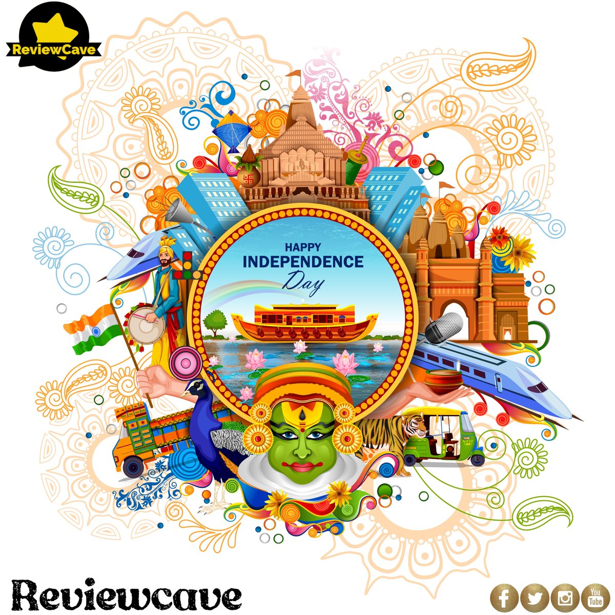 ReviewCave's tweet photo. Enjoy the freedom of the country, but always remember the responsibility it gives us – to protect the nation and make it better. Happy republic Day !
#happyrepublicday #republicday #India #reviewcave https://t.co/k9TroH4JCO