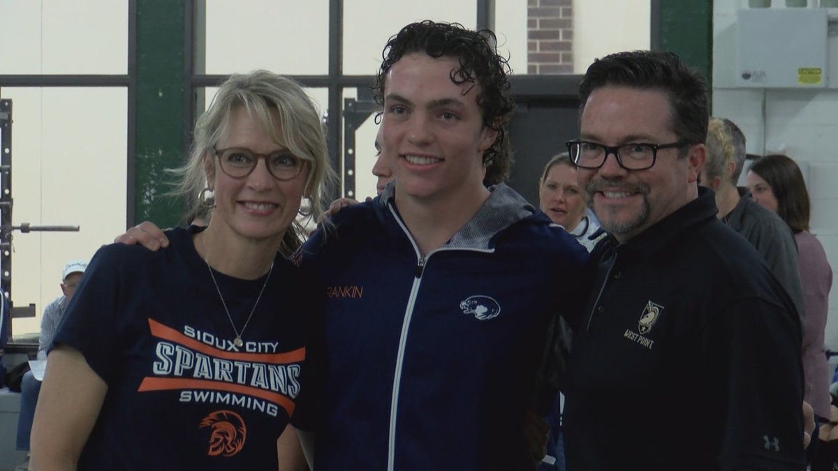 SportsZoneKCAU9's tweet photo. RANKIN' AMONG THE GREATS!

In their final meet before districts, @scspartansswim was on fire in the water as Kohen Rankin smashed two school records, one set by his older brother, in their 109-54 victory over South Sioux City!

SEE SPARTANS SWIM HERE🏊‍♂️⏬
https://t.co/1yg1biktPL https://t.co/AdBn9TwnyG