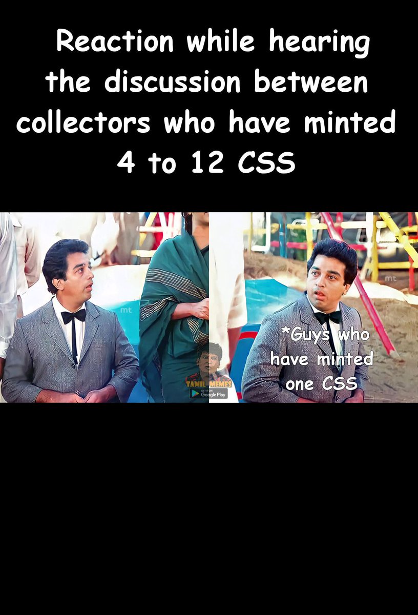 Shabarigirisan4's tweet photo. Those deep discussions man 😲😲😲😲

@cssclub_ @kunalkamble @WazirXNFT @PrasadPBhat
#CSS #CSSClub #10kproject #cssmeme https://t.co/jvLoCMxqeD