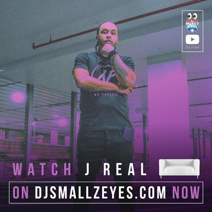 djsmallzeyes's tweet photo. watch the entire INTERVIEW with #Jreal (@JREALofFGE) 👀 all 3 parts in order from beginning to end for 45 minutes here: https://t.co/0D44pfCgPn https://t.co/8dXSw2oSav