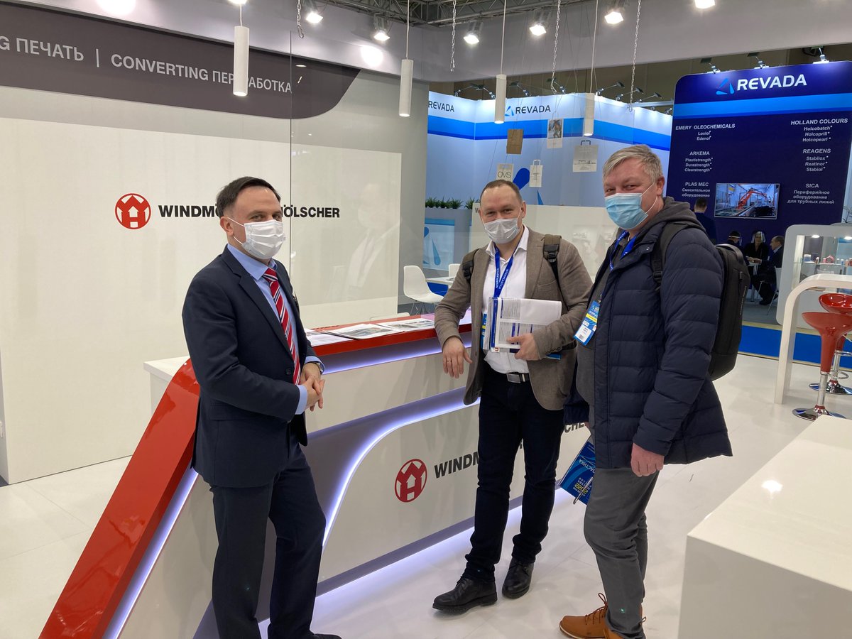 W_H_Group's tweet photo. We are pleased about a successful start of the #INTERPLASTICA - together with our subsidiary GARANT we are looking forward to your visit at
pavilion 2, hall 2, booth 22C04 https://t.co/ZdL2Qfvylh
