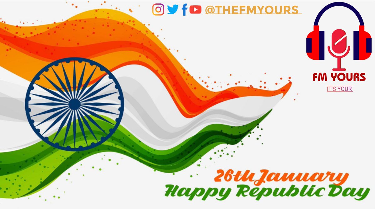 therjaman's tweet photo. गणतंत्र दिवस की शुभकामनाएं

@TheFmYours
#RepublicDayIndia
#RepublicDay
#TheFMYours #TheRJ #thefmyours #therjaman https://t.co/uW8Lyo1pdZ