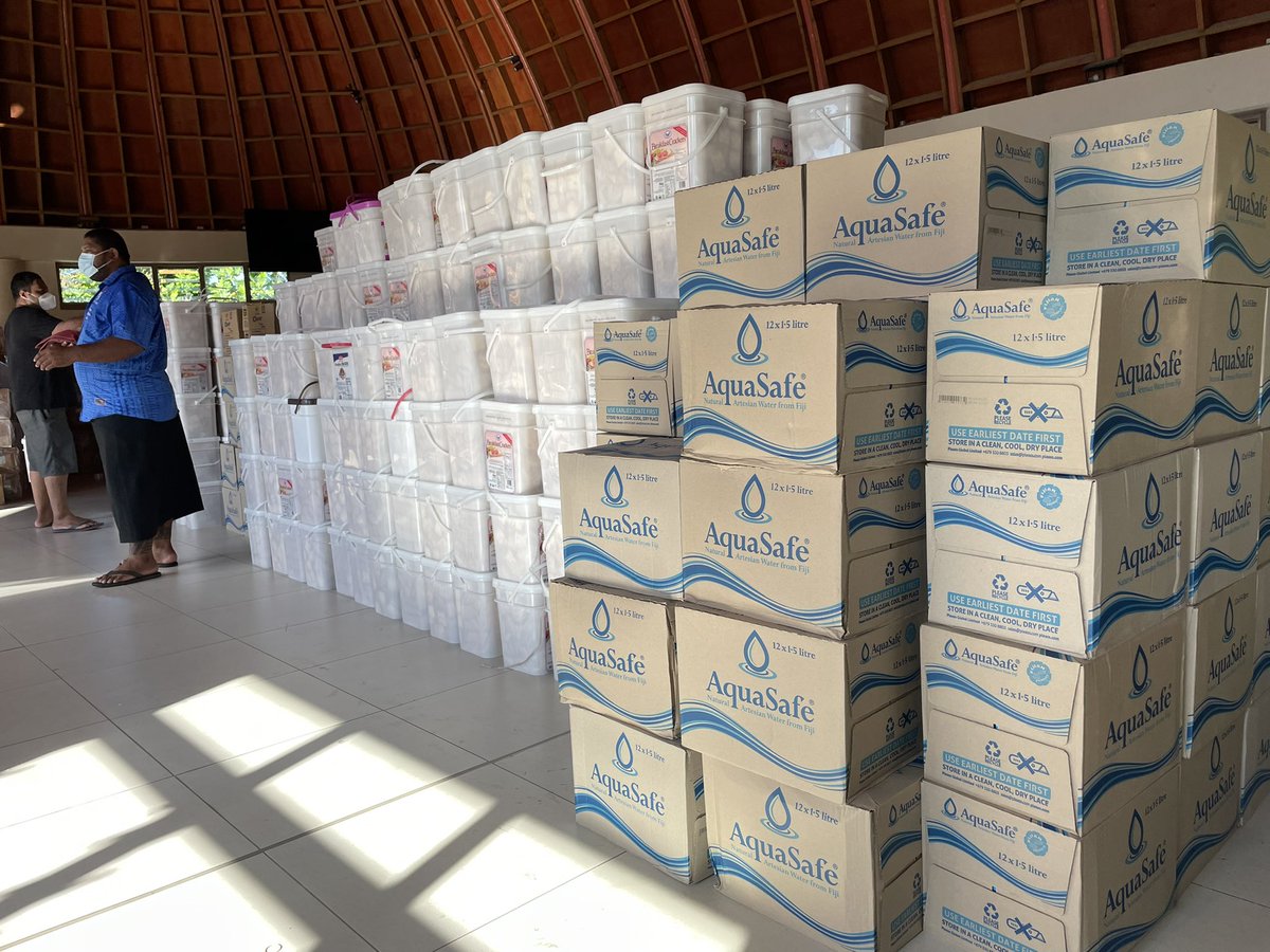 JTuisinu's tweet photo. Jai Narayan College student @RaduvaFaith spearheads clothes &amp; dignity pack drive for girls in Tonga 🇹🇴. 
The Suva lass did not hesitate to make a difference after seeing pictures of the devastation caused by the Volcanic eruption &amp; Tsunami. https://t.co/J04Bb7HqLf