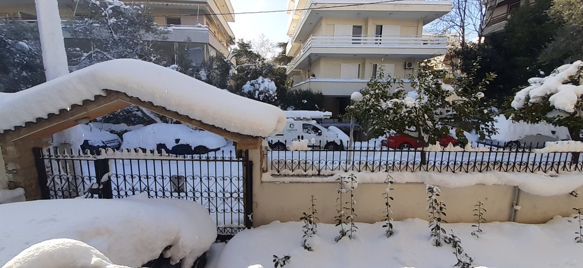 billvardas2's tweet photo. Snowstorm "Elpida" (January 2022) https://t.co/UBsAEwFTtF