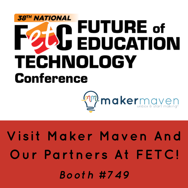 mergeedu's tweet photo. At #FETC Today?
Come by and say 👋 at the @maker_maven booth #749 and get a FREE #MergeCube!
#edtech #fetc22 #stemtool #education https://t.co/OqIIr80ba7