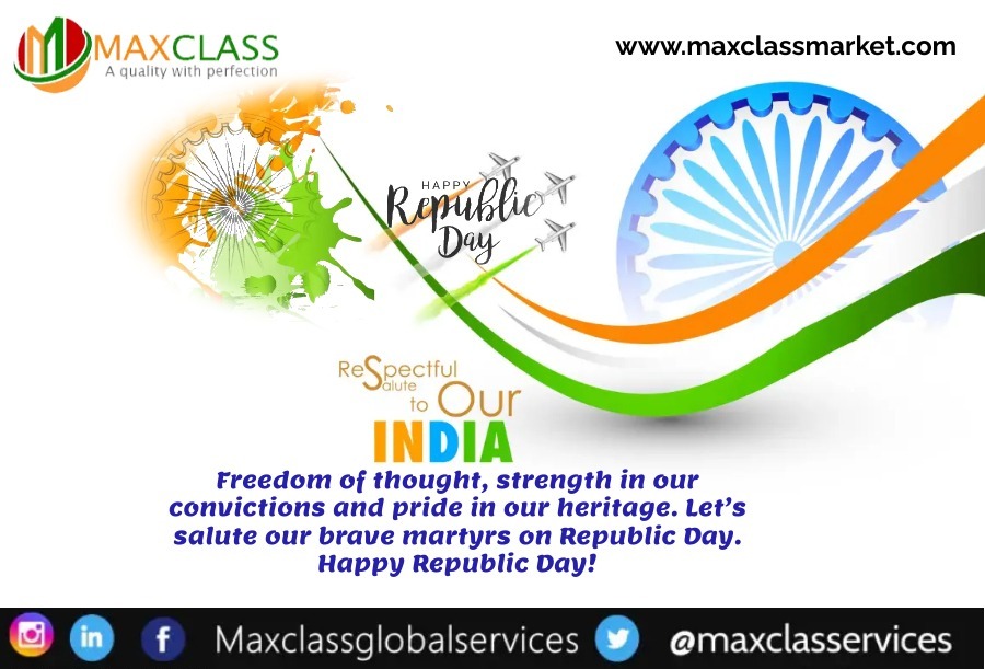 MaxclassM's tweet photo. Celebrate freedom and autonomy with the best that you have. Sending the best and warmest wishes your way on this occasion of Republic Day!

#jaihind #independenceday #republic #republicdayparade  #proudindian#indianrepublicday #ndianRepublicDay 
@PMOIndia @ArvindKejriwal @IAF_MCC https://t.co/QuX97PzPGF