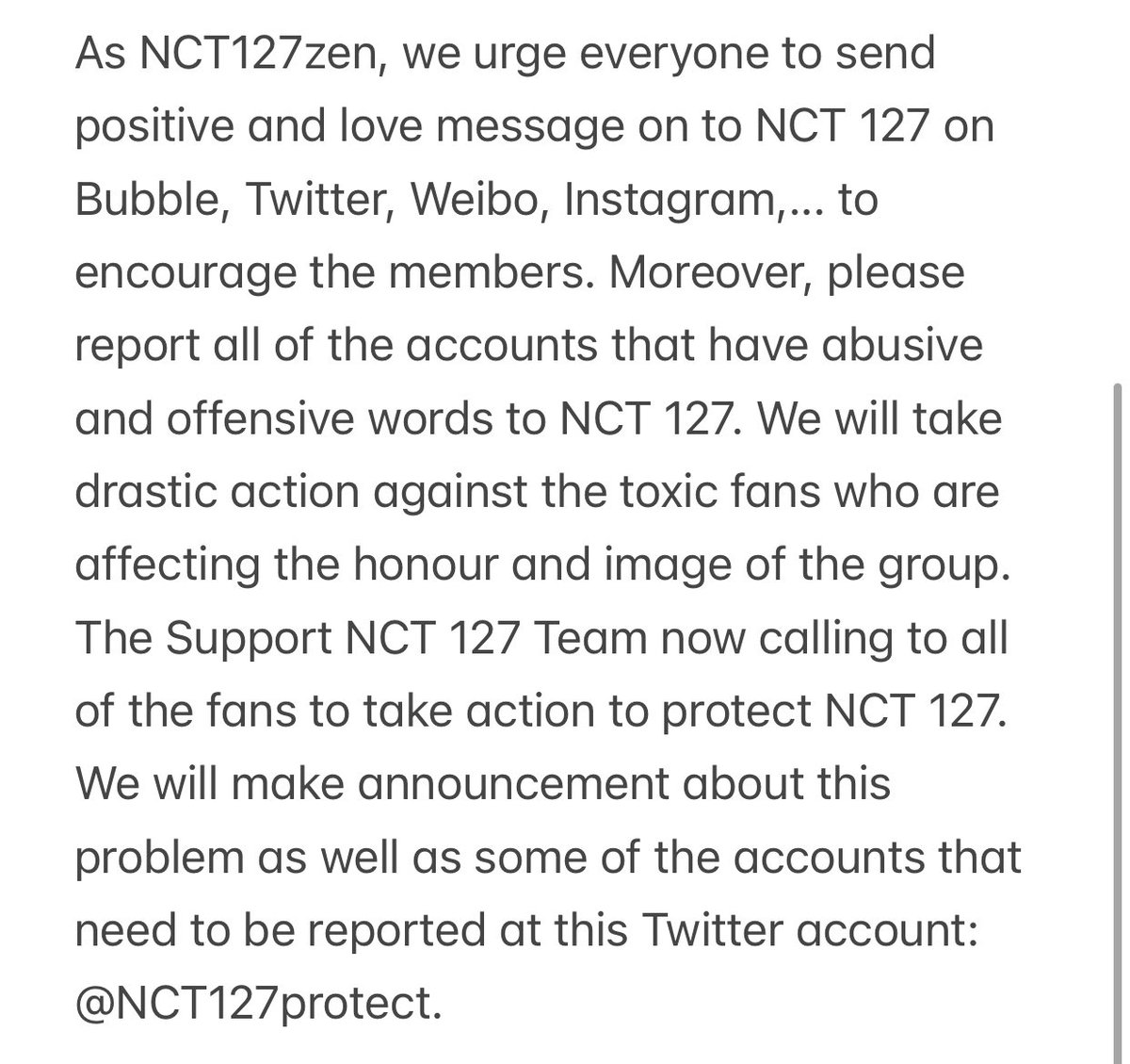 (CLOSED)NCT127Protect tweet media