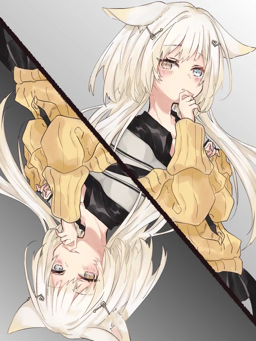 ご依頼で描かせてもらったメアちゃん 