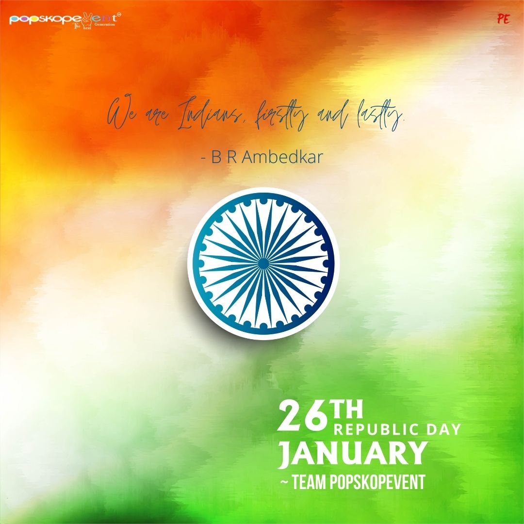 Tiranga, which we unfurl on Republic Day, indicates our freedom.
....and nothing is more precious than freedom.
#republicday #republicdayindia #republicday🇮🇳 #india #🇮🇳 #popskopevent