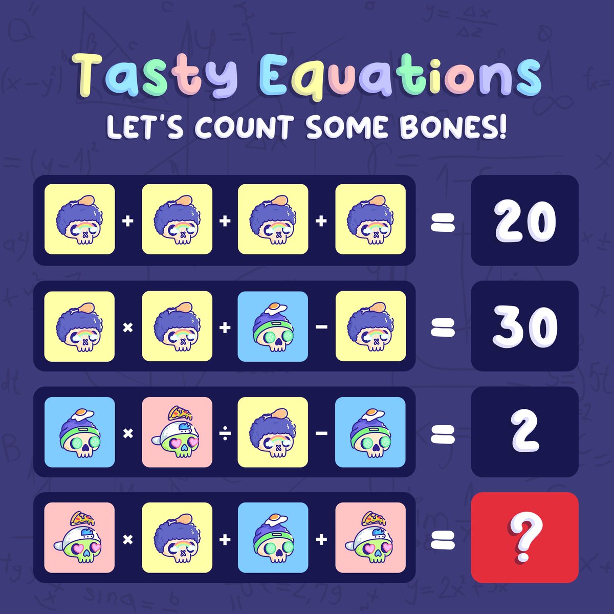 TastyBonesNFT's tweet photo. don’t let us down bones 💀💀💀 https://t.co/wCovTkqlyv