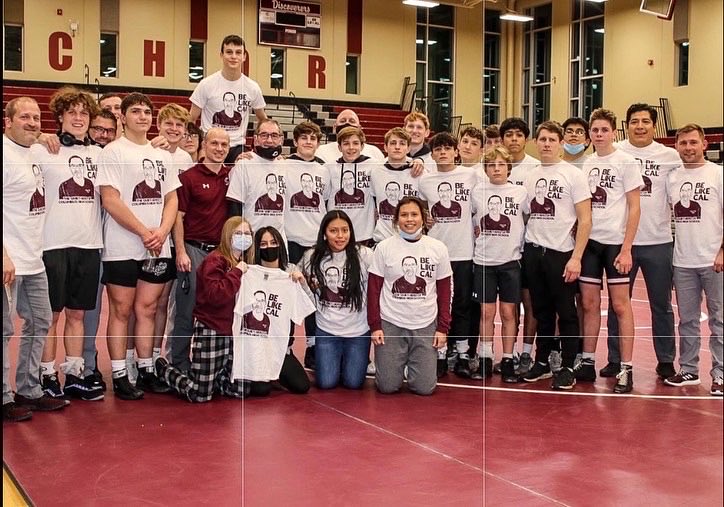 BlaserLiam's tweet photo. Shout out to Coach Steiner and the Fullner’s for being in the house tonight! Great team win on senior night against Lincoln Northstar 71-3. Let’s all be more like CAL! #kindnesscounts #flexedforfedde #quiethero #gobigc #thunderstruck 💪💪🚢⚓️⚡️ https://t.co/1zWKxMr0Y5