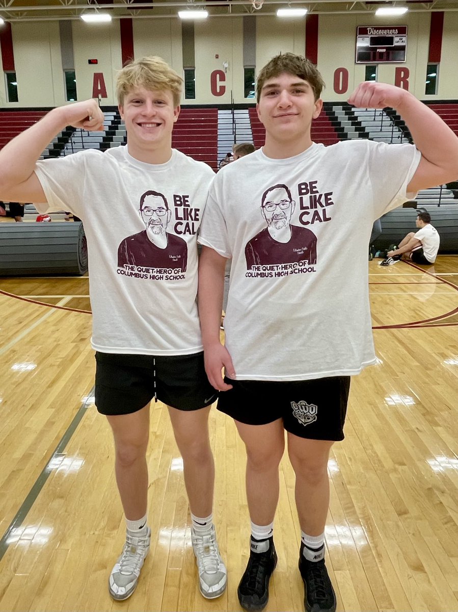 BlaserLiam's tweet photo. Shout out to Coach Steiner and the Fullner’s for being in the house tonight! Great team win on senior night against Lincoln Northstar 71-3. Let’s all be more like CAL! #kindnesscounts #flexedforfedde #quiethero #gobigc #thunderstruck 💪💪🚢⚓️⚡️ https://t.co/1zWKxMr0Y5