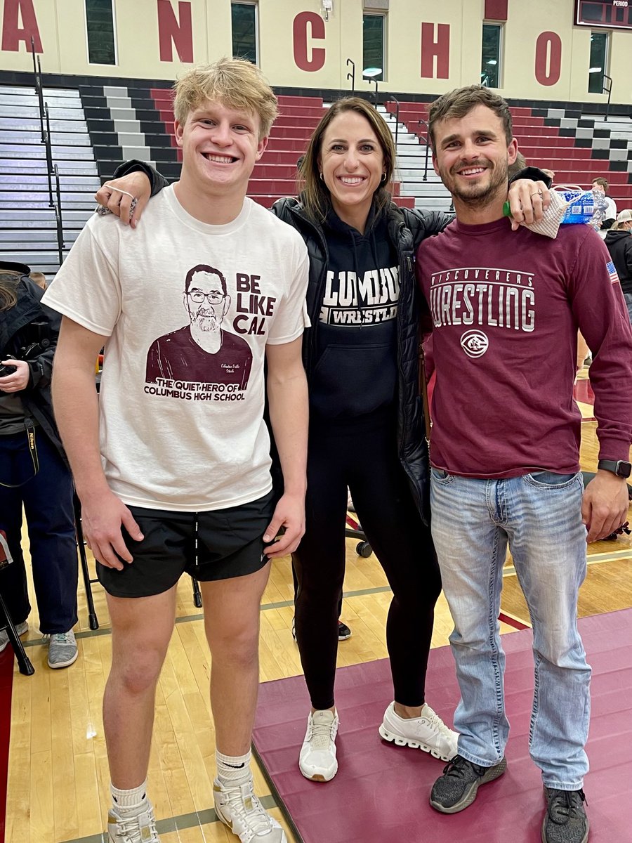 BlaserLiam's tweet photo. Shout out to Coach Steiner and the Fullner’s for being in the house tonight! Great team win on senior night against Lincoln Northstar 71-3. Let’s all be more like CAL! #kindnesscounts #flexedforfedde #quiethero #gobigc #thunderstruck 💪💪🚢⚓️⚡️ https://t.co/1zWKxMr0Y5