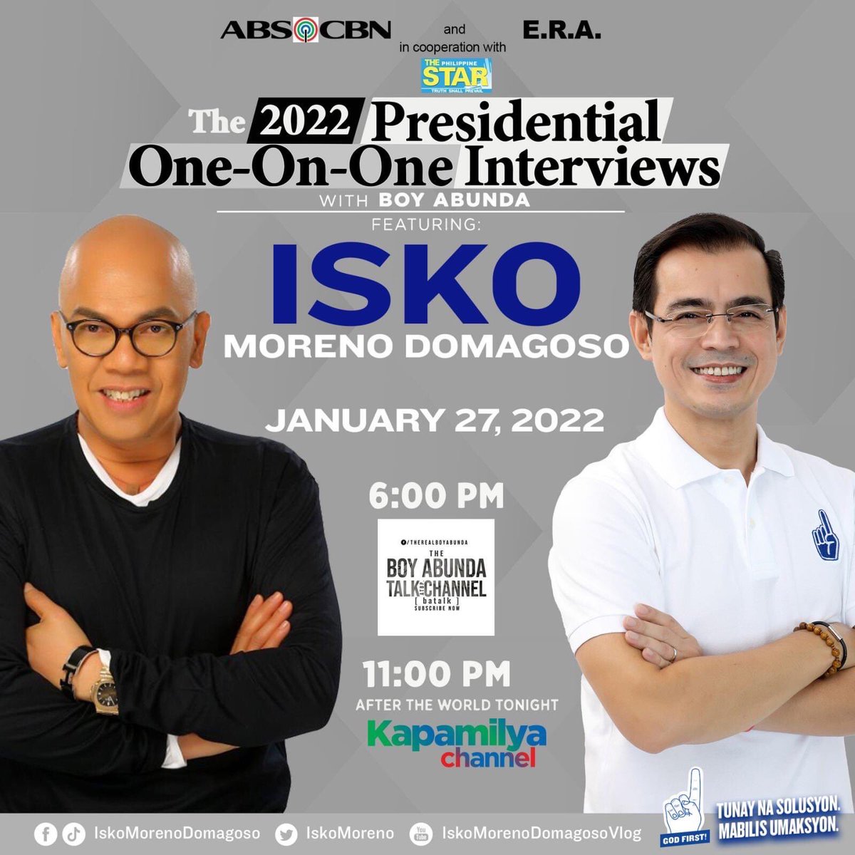 YesIsko's tweet photo. #YESISKO #YESISKO @YesIsko Tunay na Solusyon Mabilis UmAKSYON
ISKO MORENO DOMAGOSO
#YormeISKO
#ISKO2022
#KayISKOposible
#YESISKO
#YES1SKO
#Pillipinas
#JessicaSoho #RETWEEETME  #ISKOMORENODOMAGOSO #Biliskilos #ISKO2022 @YesIsko https://t.co/9gFZsx2fF0
