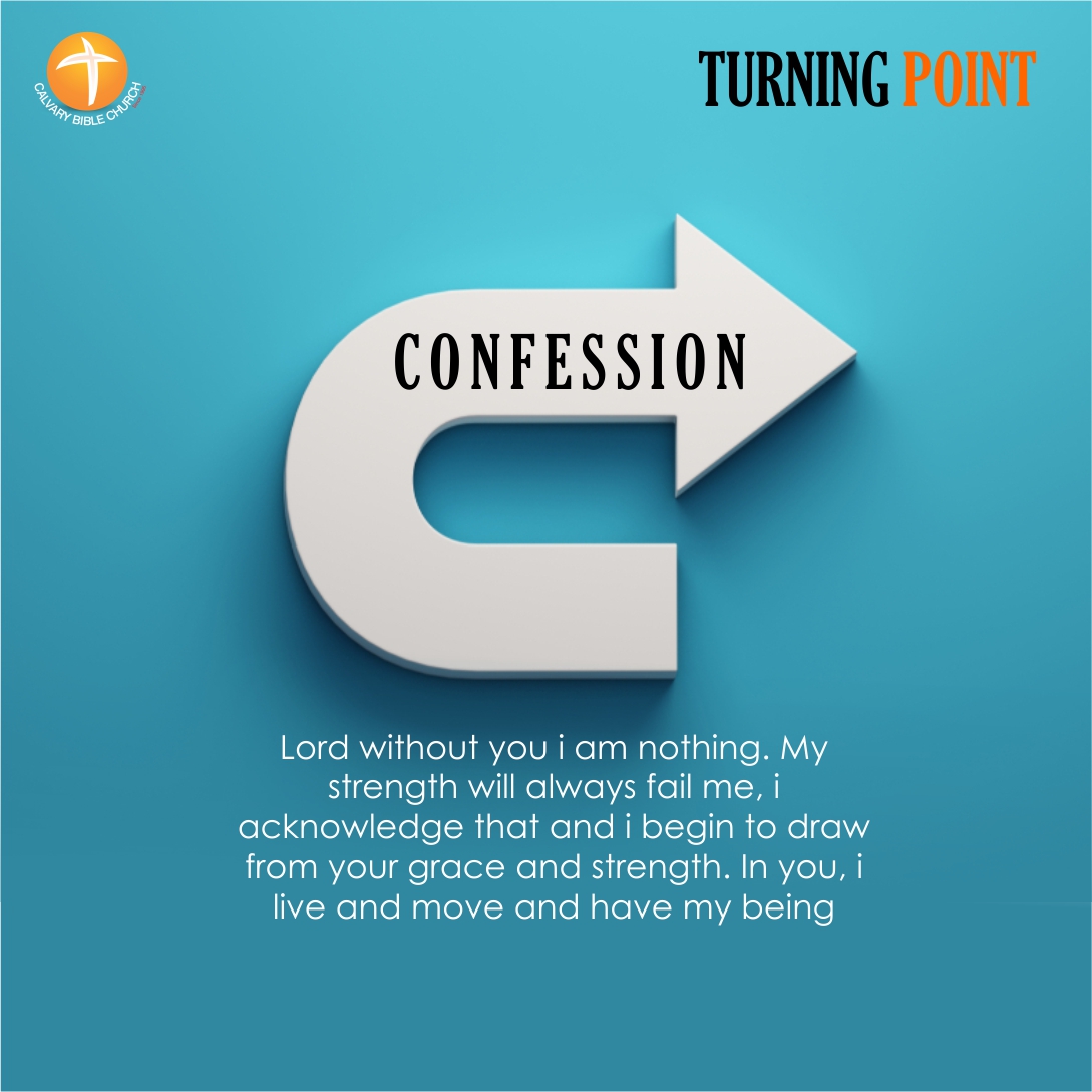 CBCNigeria's tweet photo. TODAY'S TURNING POINT DEVOTIONAL
TOPIC :ADMIT YOUR FAILURE 
TEXT: 1 John 1: 9

#TurningPoint #CBCDailyDevotional #CBCGlobal https://t.co/yyrV8NQHXf