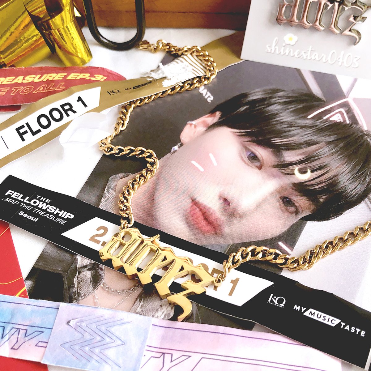 i'll be at both LA shows if anyone wants to meet up and buy a necklace!! just send me a dm ahead of time so i know how many to bring with me 😊💕 #ATEEZ #ATEEZinLA 

🔗 official etsy link: etsy.com/listing/920583…