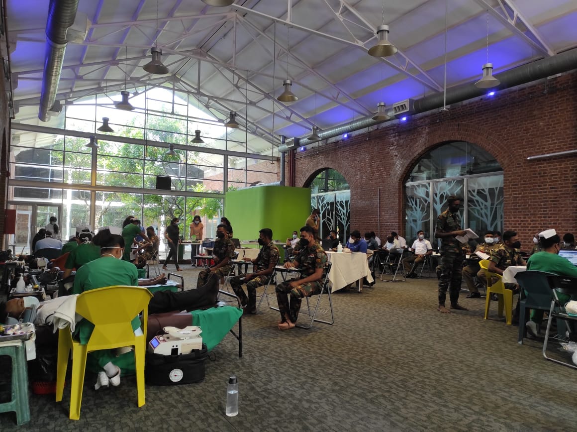 Trace_LK's tweet photo. "Blood Donation" at TRACE Expert City
                          21st January 2022

TRACE would like to thank Dr Eranga for organizing this event and all the others who have participated in this great act of kindness. https://t.co/VQE0HVNiS8