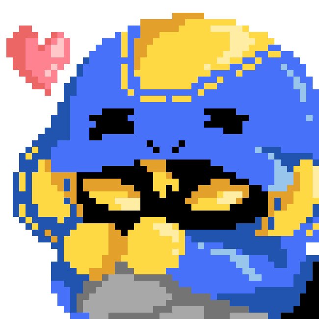 新しいドット絵アプリでラブコフ 