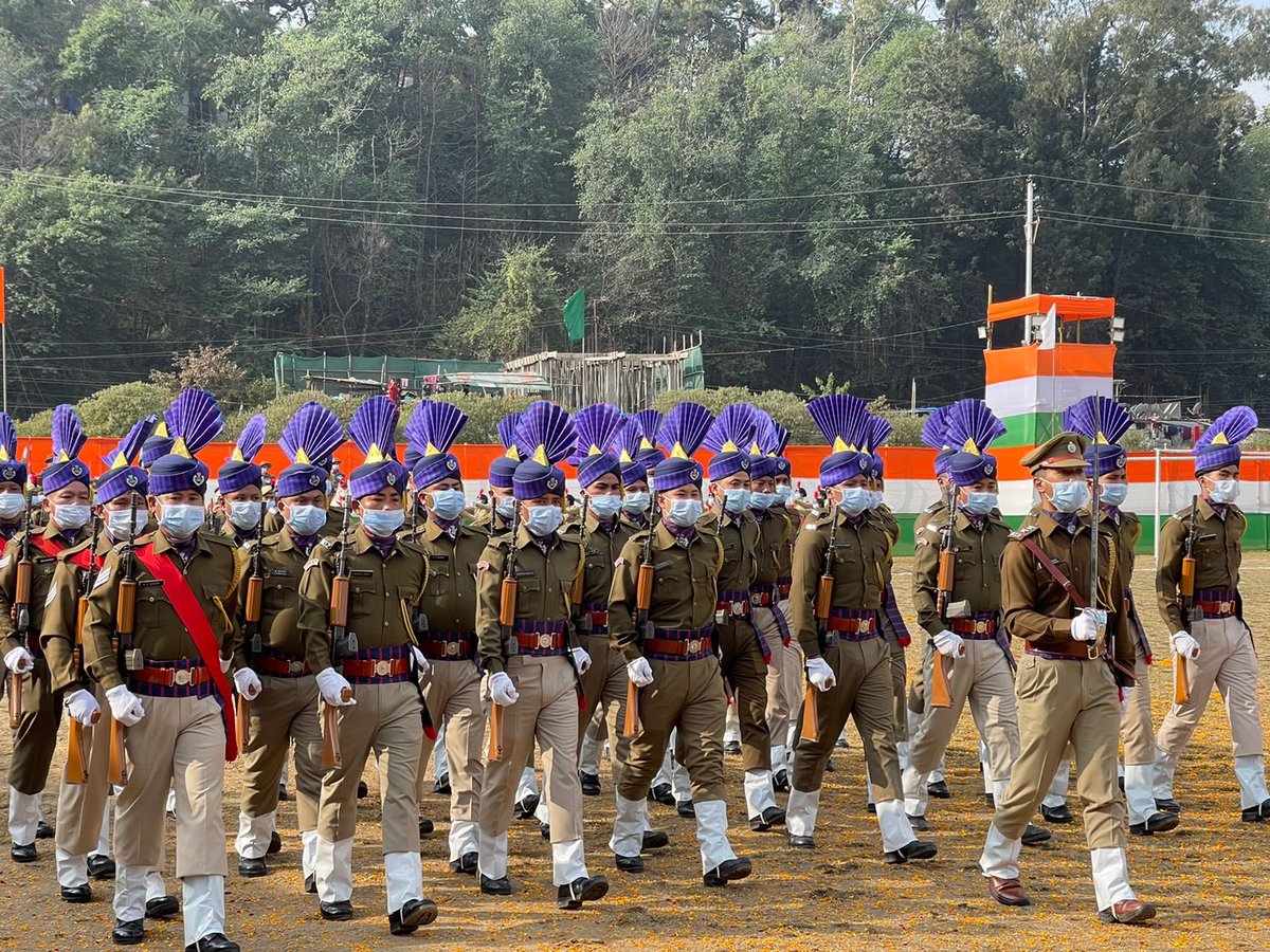 SangmaConrad's tweet photo. We are proud citizens of our great nation. As we celebrate our democracy, let us uphold the values of the Constitution,honour the sacrifice of our forefathers &amp; work for the progress of our country

Attended the #RepublicDayCelebration at Polo Grounds, Shillong

#RepublicDayIndia https://t.co/UjwCkgjdhA