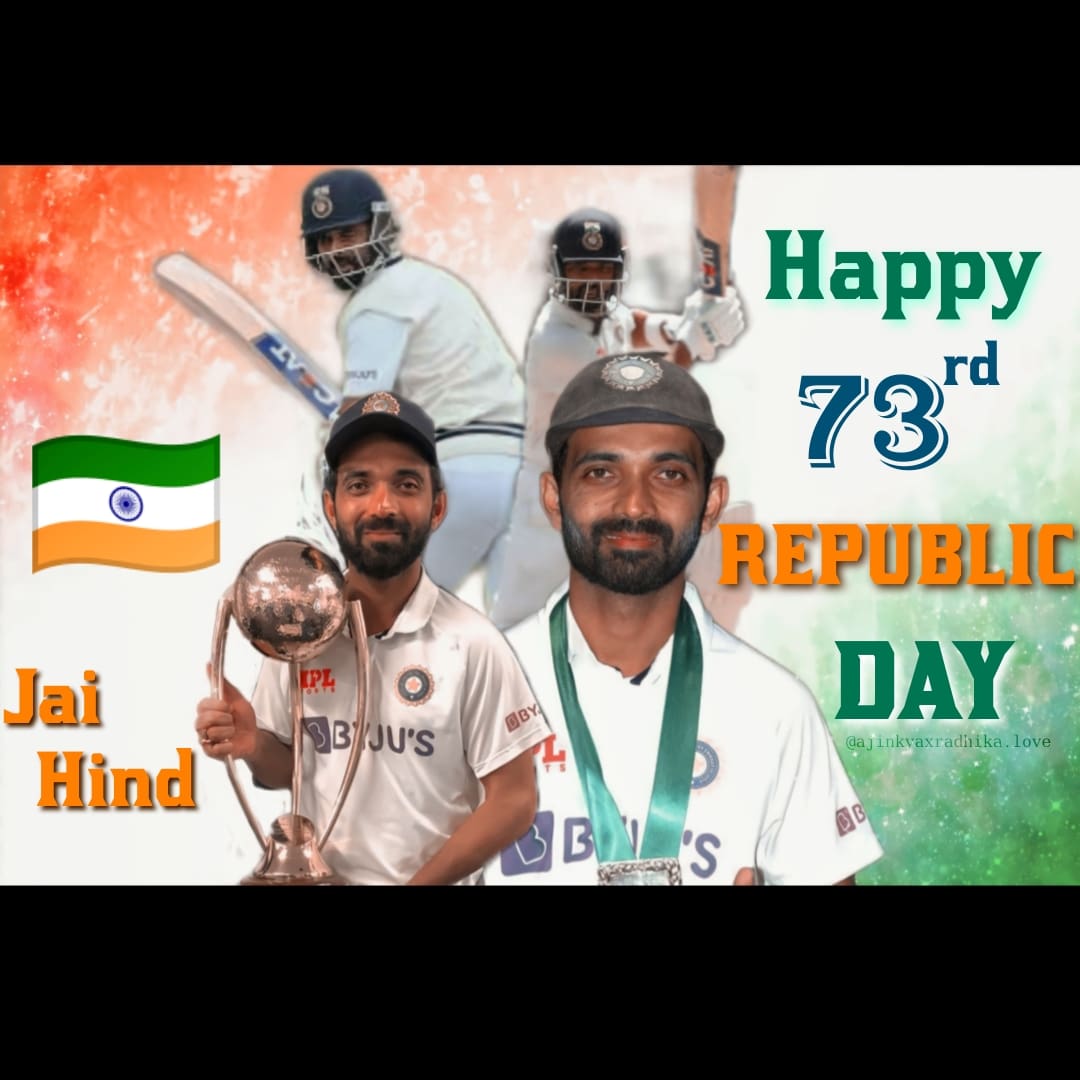 AjinkyaRFC's tweet photo. May all live in peace and harmony and prosper together 🇮🇳❤️
Happy #RepublicDay 🇮🇳🇮🇳 https://t.co/H57CdWMiLm