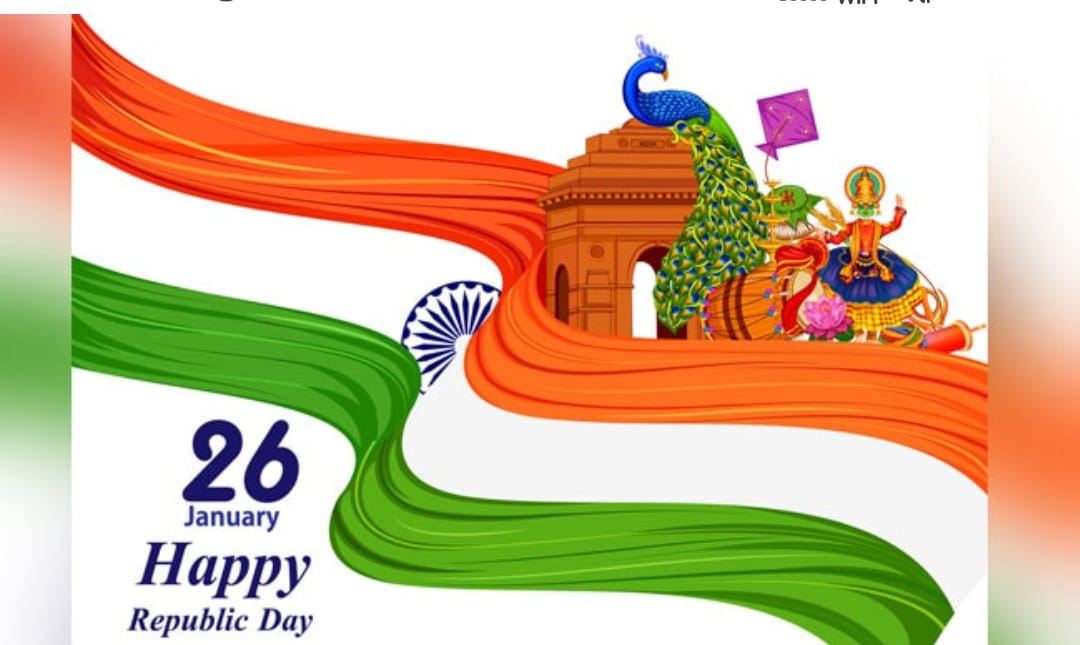 Let us make a promise that we will not let the hard sacrifices of our brave freedom fighters go in vain.
We will work hard to make our country the best in the world. 

We wish you a very Happy 73rd Republic Day 2022
 #RepublicDay #26thJanuary2022
HAPPY REPUBLIC DAY TO ALL🧡🤍💚