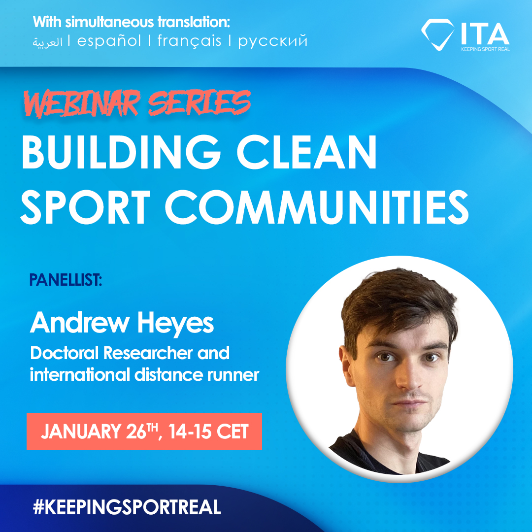 IntTestAgency's tweet photo. We are excited 😃 as we are getting ready for our first #webinar of 2022 -  "Building Clean Sport Communities"! 

Swipe through the images and check out today's expert panellists. 

Join them online and register here: https://t.co/id7E494VBa

 #KeepingSportReal #antidoping https://t.co/tFs39ANb2A