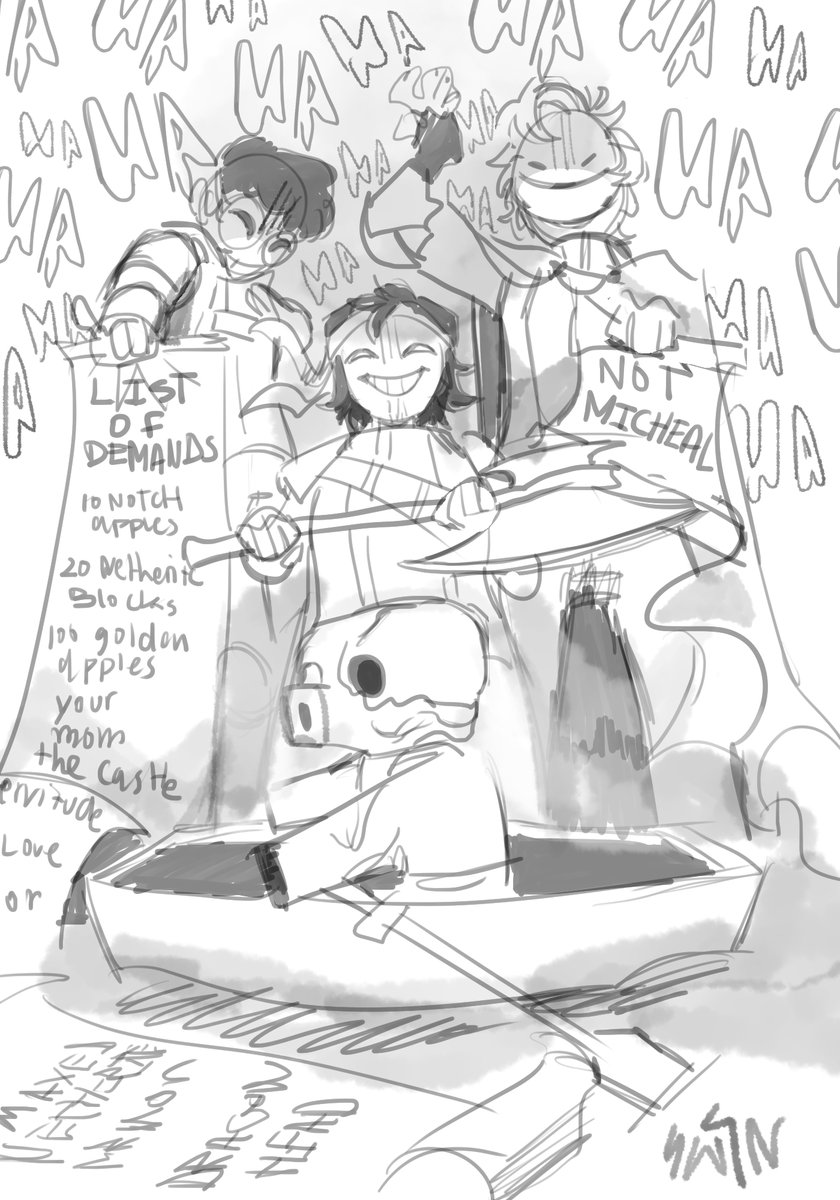 nichael saga #dreamfanart #DreamTeamfanart #DreamTeam @Dream__Fanart