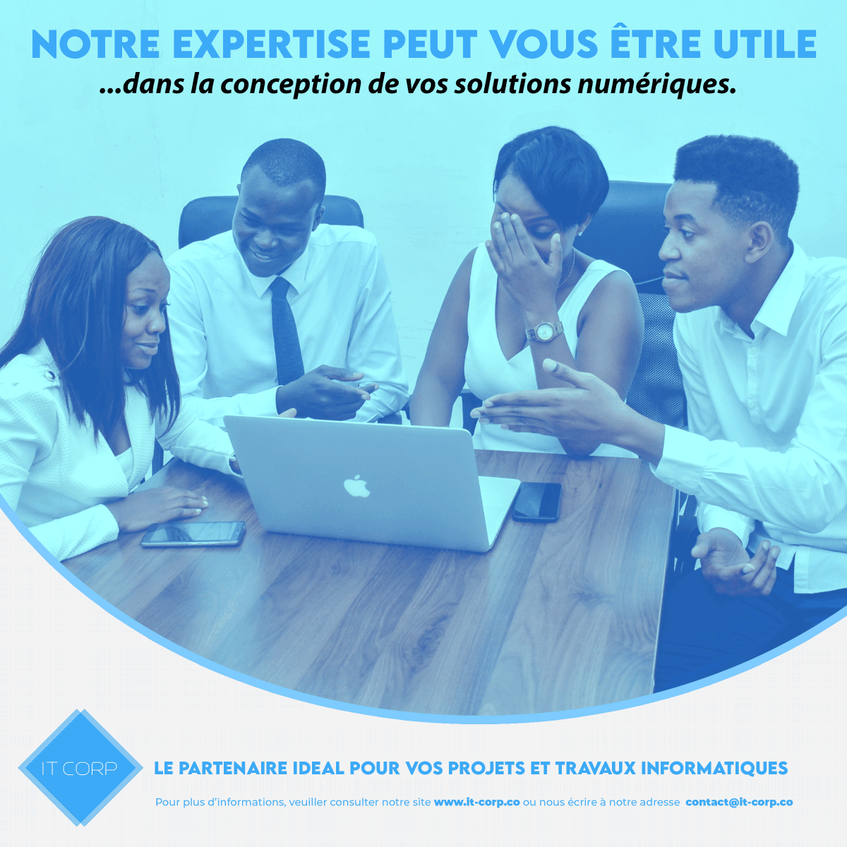 itcorpga's tweet photo. Si vous cherchez à concevoir une solution numérique, nous disposons de l'expertise technique nécessaire pour vous aider. 

Nous vous offrons un accompagnement personnalisé selon votre projet. 

#itcorpga #digitalisation #softwaredevelopment #digital #logiciel #application https://t.co/1tKmv3WJMt