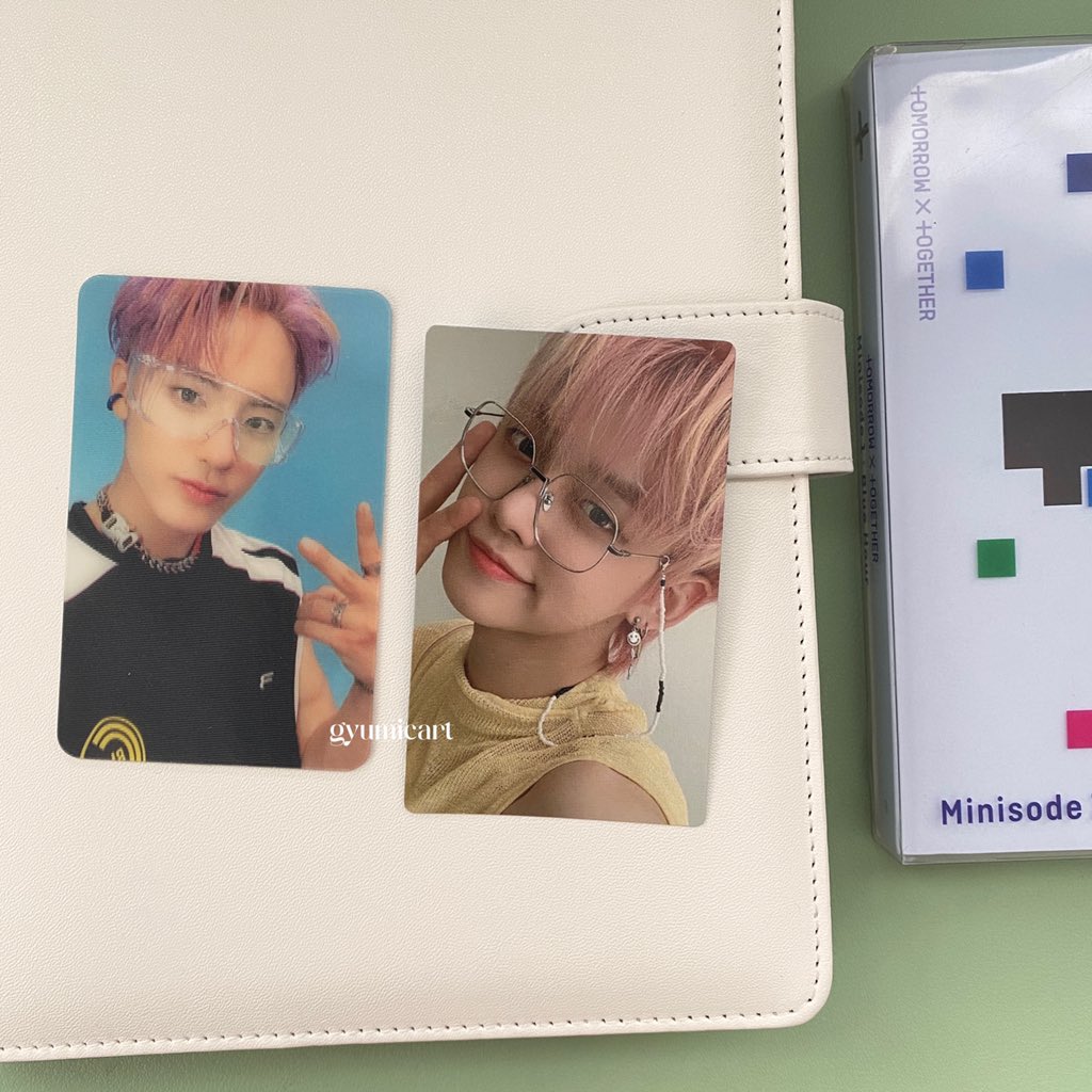 gyumicart's tweet photo. ✁ #cosmohauls
hi @bmjncollects !! my yj r set came home today!! tysm for packing it safely and for letting me adopt this set!! my prio yeonjun pc is finally home 😭💙 #bmjnproofs https://t.co/kCihXxgmzE