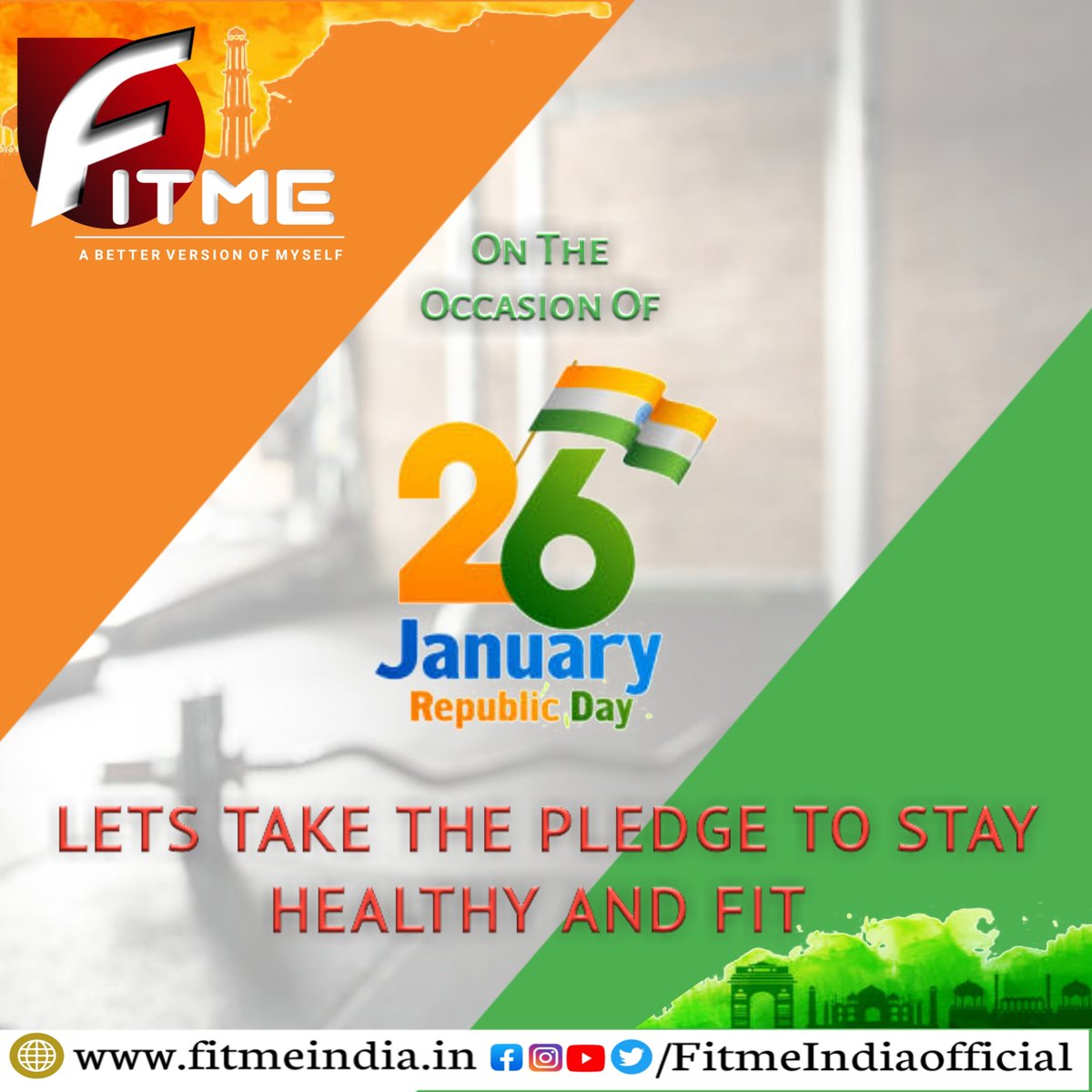 fitme_india's tweet photo. On this occasion #RebuplicDay Let's take a pledge to stay healthy and fit meanwhile making #FitIndia 

@itsmeabid_27 
@imuhammadrehan1 

#happyrepublicday2022 https://t.co/0NLHD9OFcG