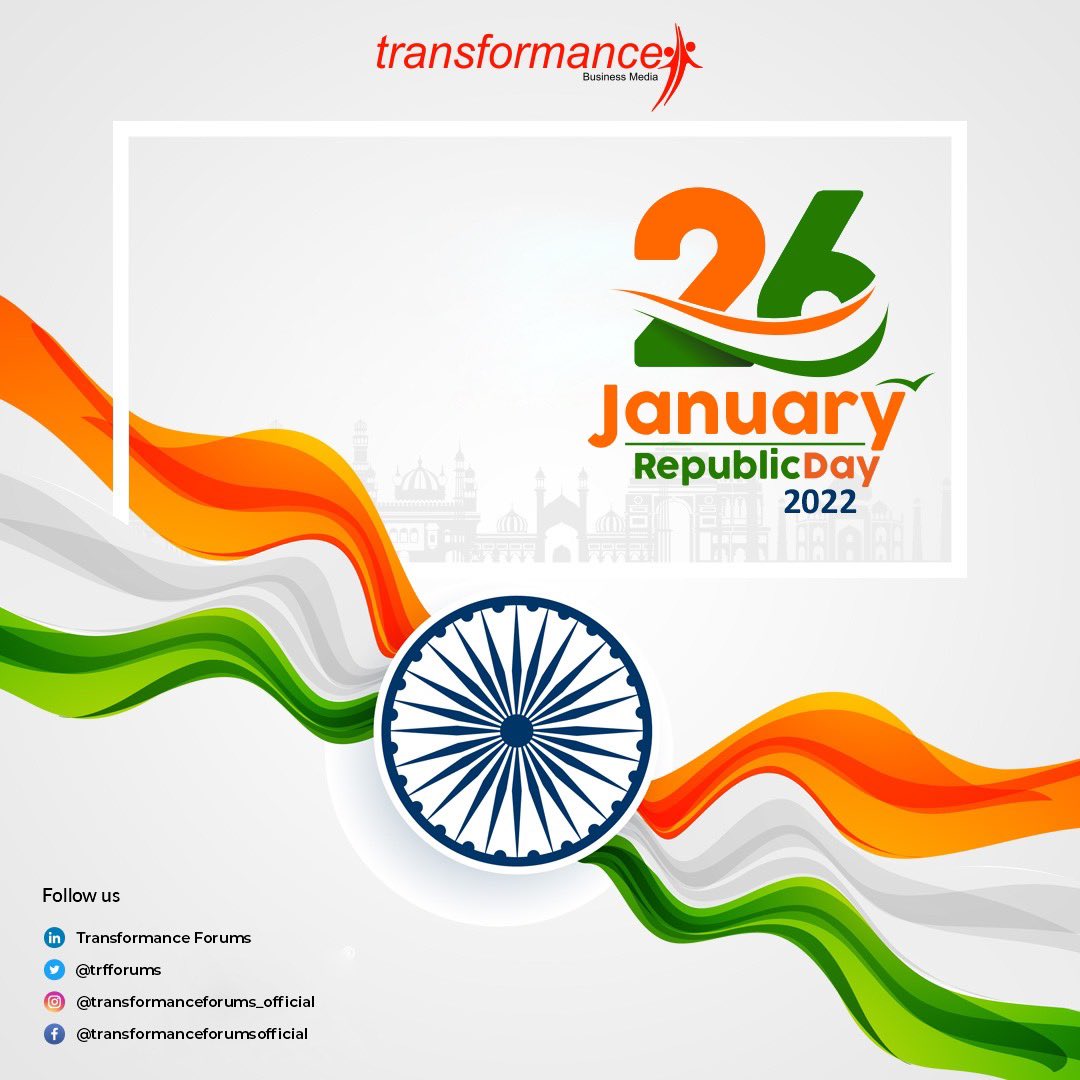 trfforums's tweet photo. With peace in our minds,ย freedom in our souls and pride inย our hearts, we wish you a very Happy Republic Day!
#republic #republicday #saluteandrespect #transformanceforums https://t.co/U0aDUZgMxt