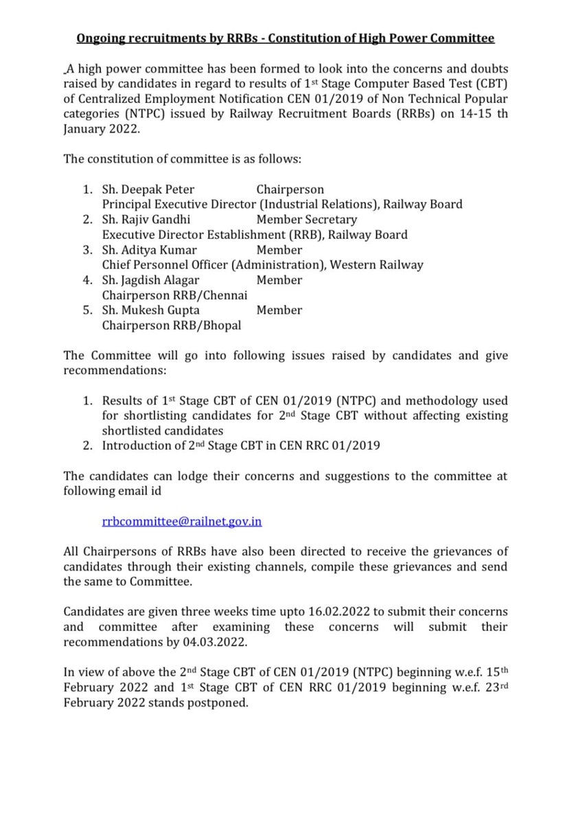 Kauravu100's tweet photo. Rrb notice 
#RRBNTPC
#RRB_NTPCRecruitment_SCAM https://t.co/QJDpxJ9l2Q