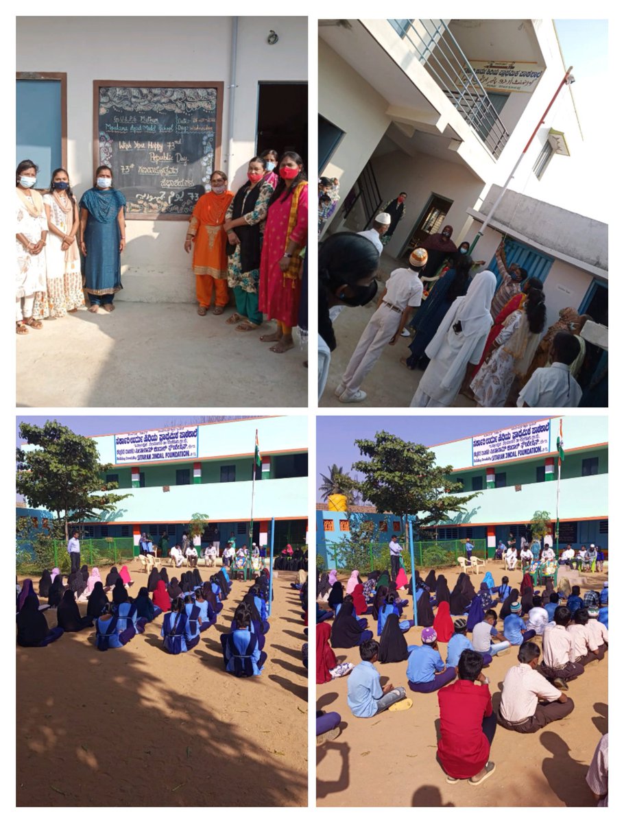 MinorityDept's tweet photo. Republic day celebration at MMDRS and MAMS Bangalore Rural District.
Jai hind... 🇮🇳🇮🇳🇮🇳 https://t.co/ybDCSogAOP